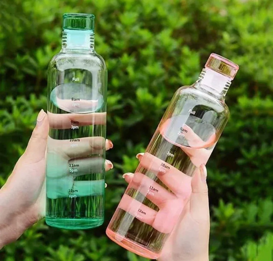 Transparent Plastic Water Bottle 500ml Durable Lightweight And Easy To Carry | Random Colour Transparent Plastic Water Bottle 500ml Durable Lightweight And Easy To Carry | Random Colour