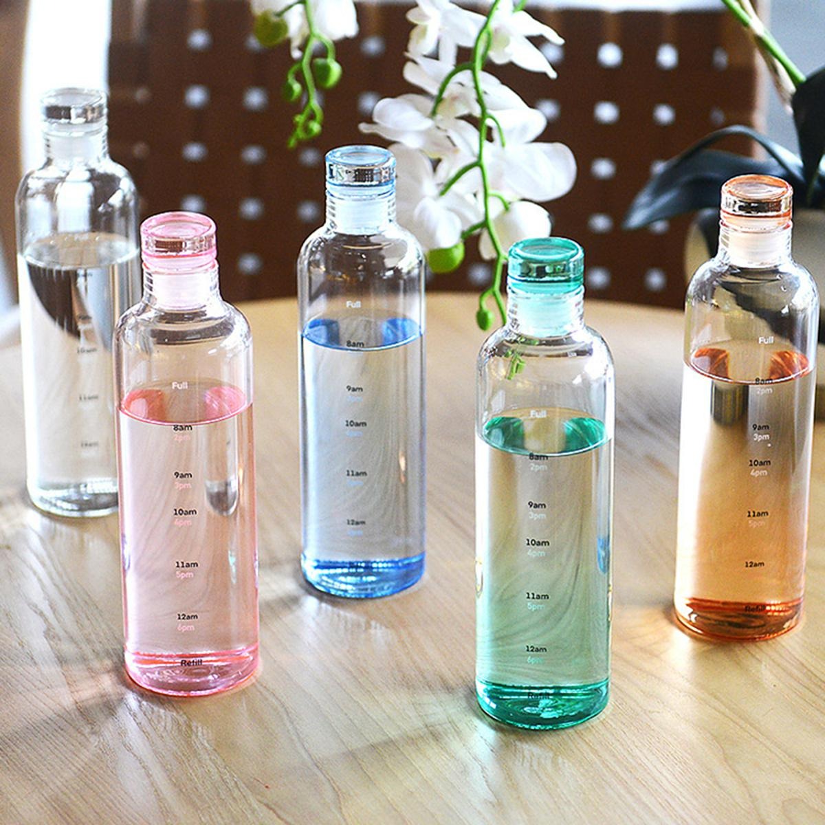 Transparent Plastic Water Bottle 500ml Durable Lightweight And Easy To Carry | Random Colour Transparent Plastic Water Bottle 500ml Durable Lightweight And Easy To Carry | Random Colour