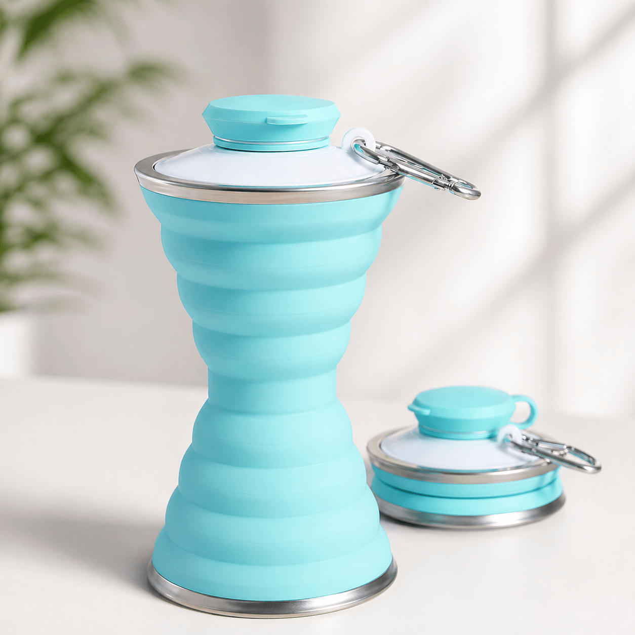 Light Green: Light Green 24 oz BPA-Free Water Bottle – Stylish, Leak-Proof, and Durable