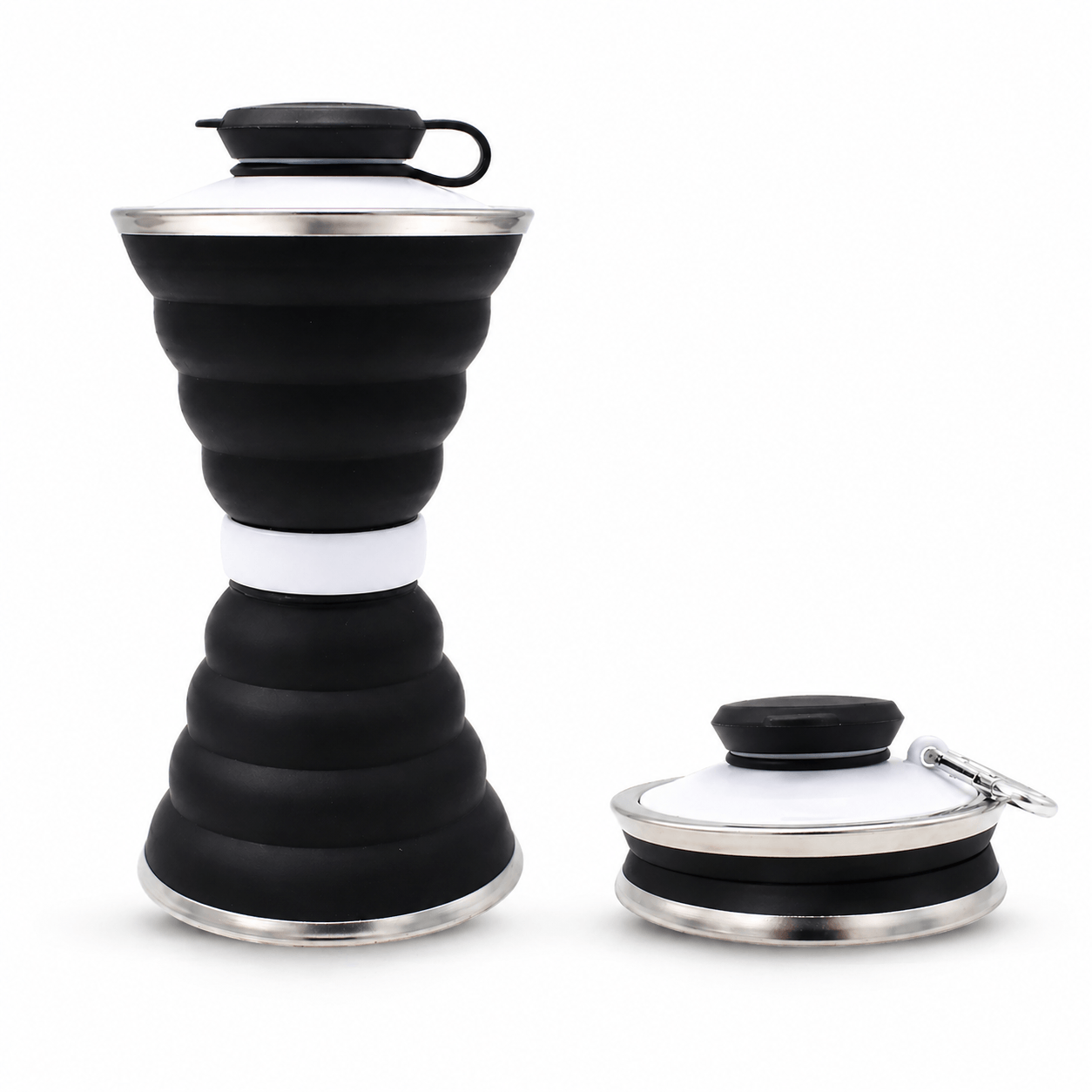 Black: Black 24 oz BPA-Free Water Bottle – Sleek, Leak-Proof, and BPA-Free