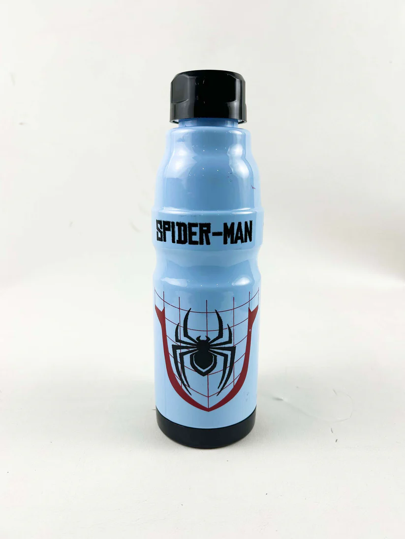 Commando Water Bottle – 500ml Leakproof BPA-Free Sports & Travel Bottle (Random Color & Design)